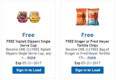 Kroger freebie coupon 5-5-17