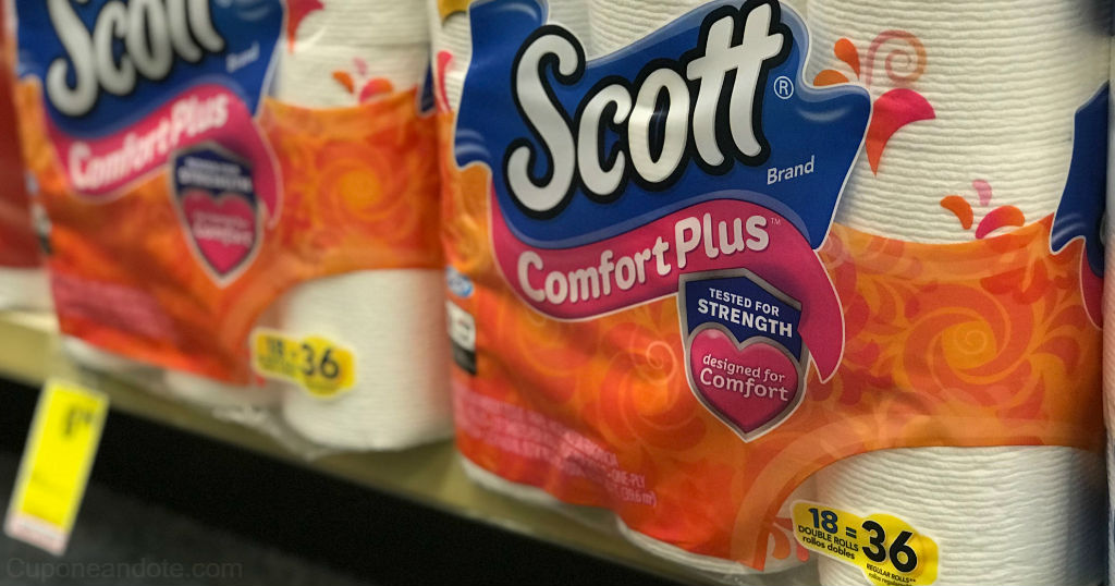 Papel Scott de 18 rollos dobles
