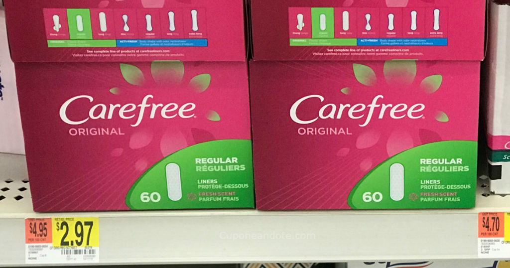 Carefree Original Pantiliners