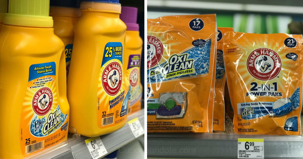Arm & Hammer liquido o Power-Paks