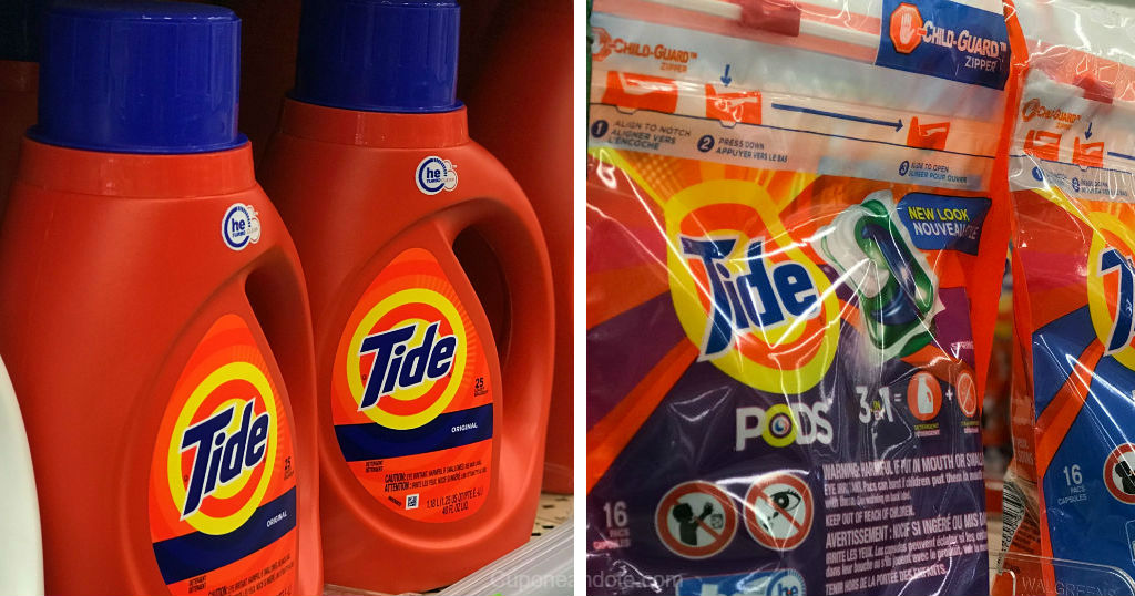 Detergentes Tide