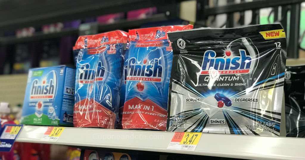 Finish Quantum Dishwasher Tabs