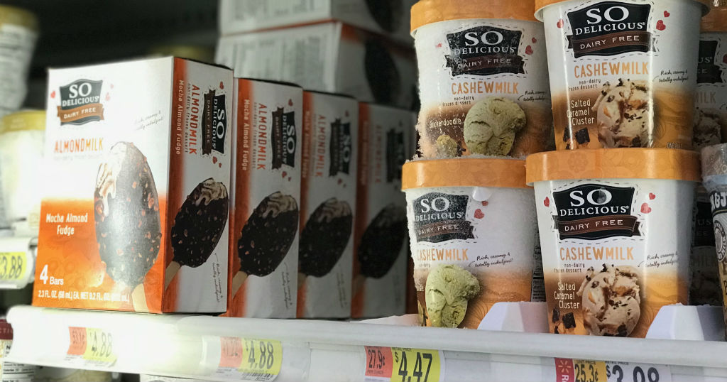 So Delicious Cashewmilk dessert solo $3.47 en Walmart