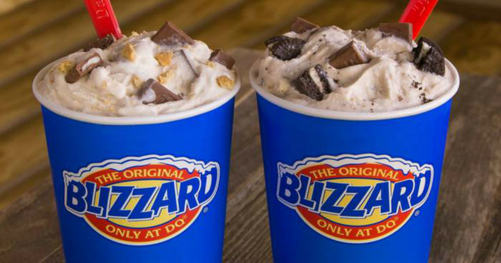 Blizzard Pequeño GRATIS en Dairy Queen