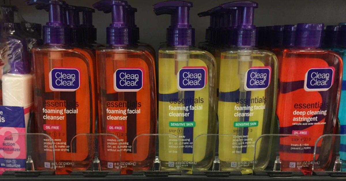 Clean & Clear Foaming Facial Cleanser