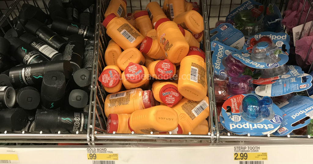 Polvo Gold Bond GRATIS en Target