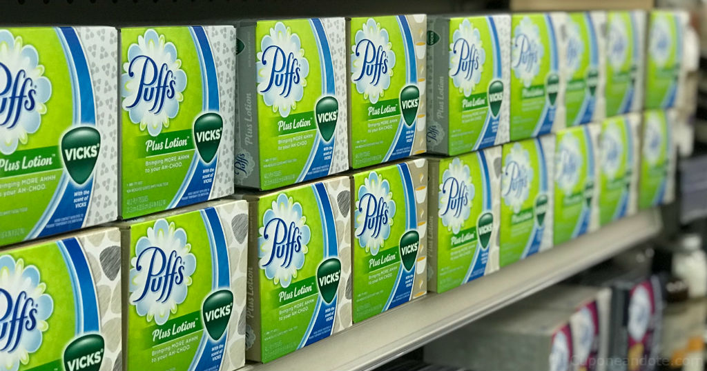Puffs Facial Tissue de 48 ct