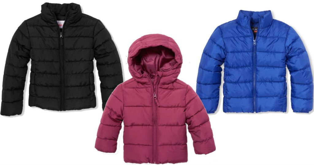 Puffer Jackets para Niños solo $19.99 (reg $50) en The Children's Place
