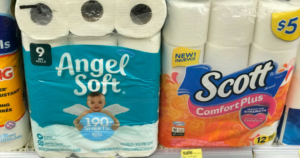 Papel Angel Soft de 9 rollos