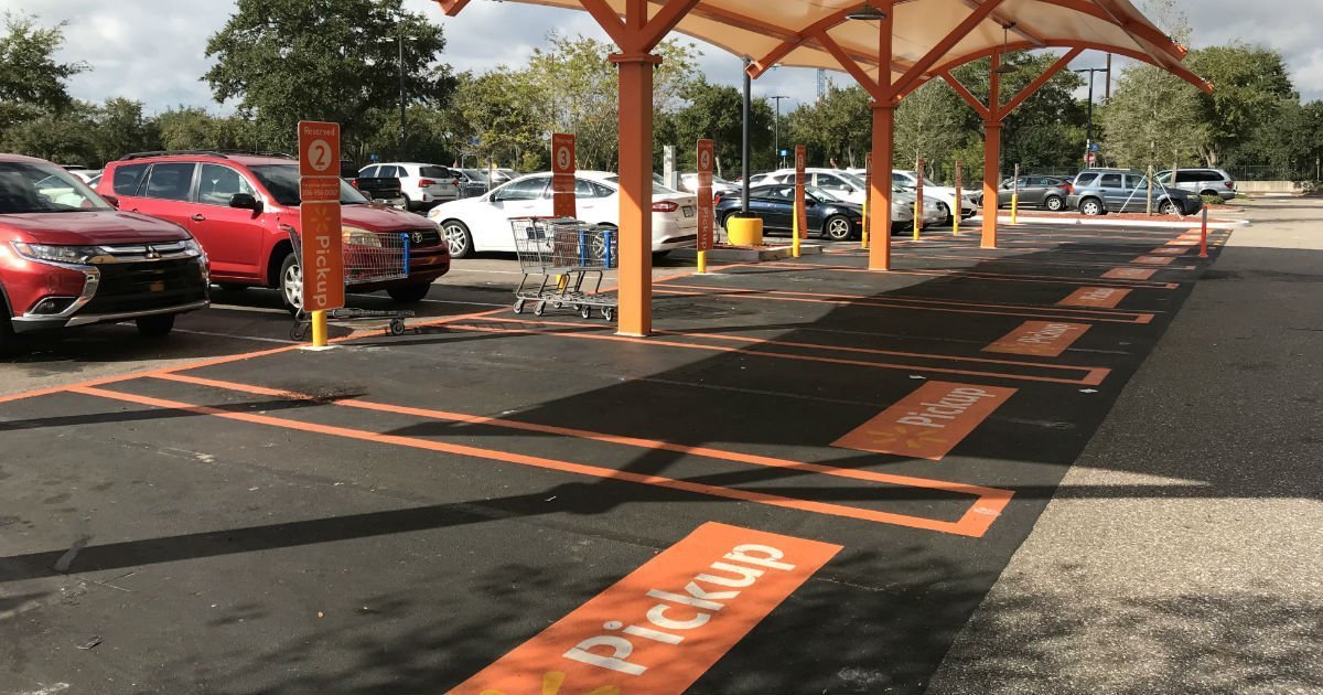 Walmart Pickup Parking