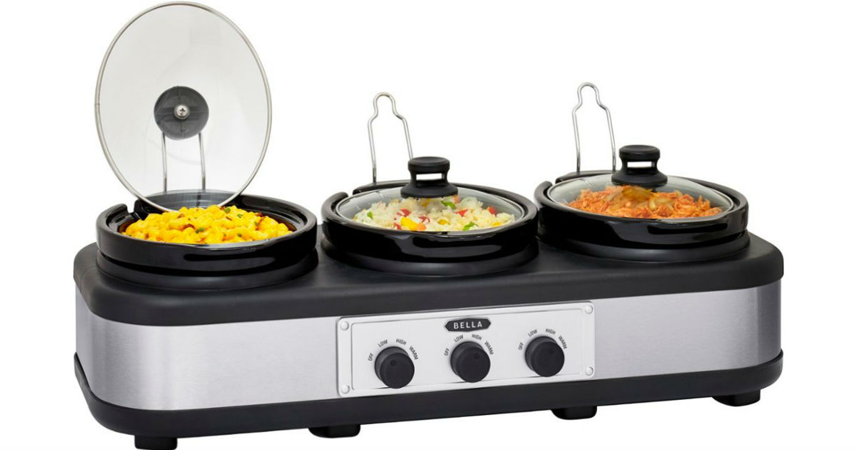 Olla Triple de Coccion Lenta