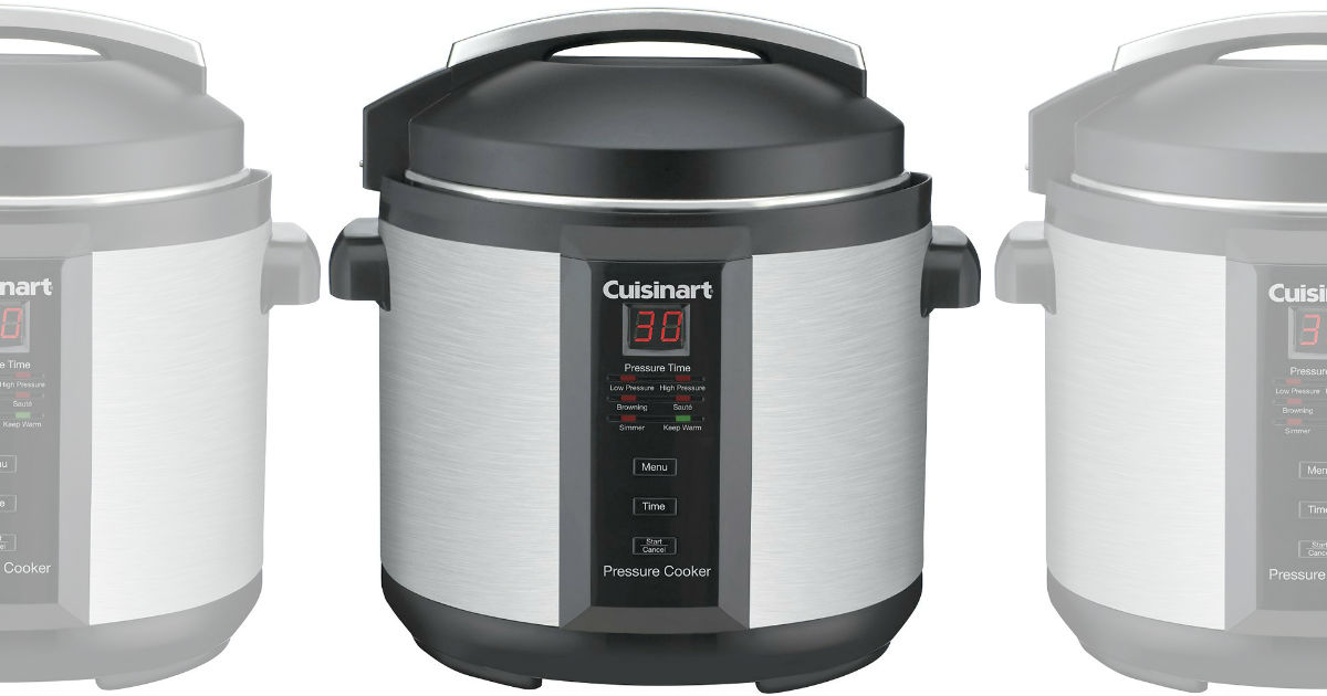 Olla de Presión Eléctrica Cuisinart
