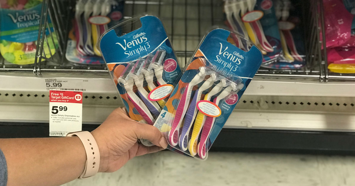 Rasuradoras Venus y Gillette