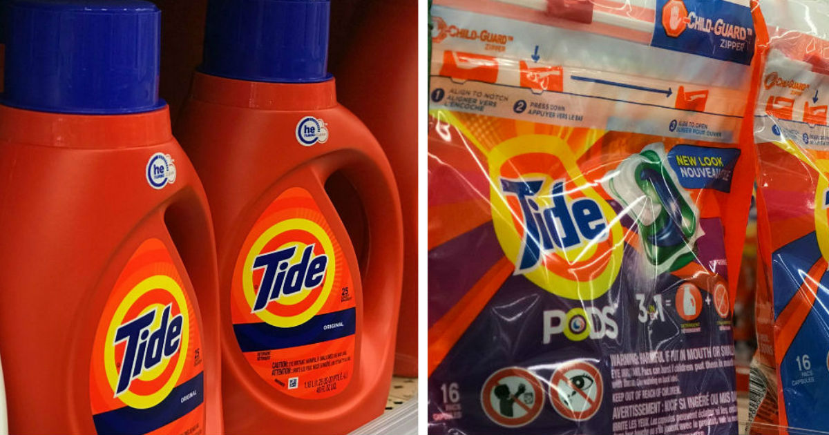 Tide liquido y PODS en Rite Aid