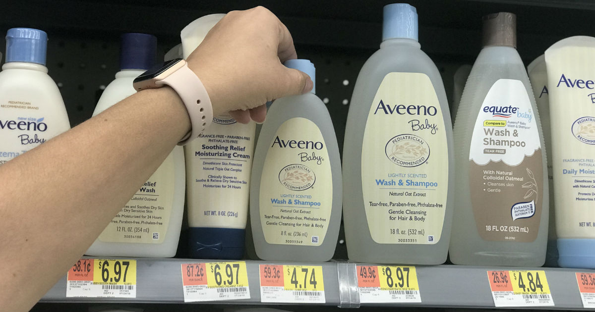 Aveeno Baby Wash and Shampoo en Walmart