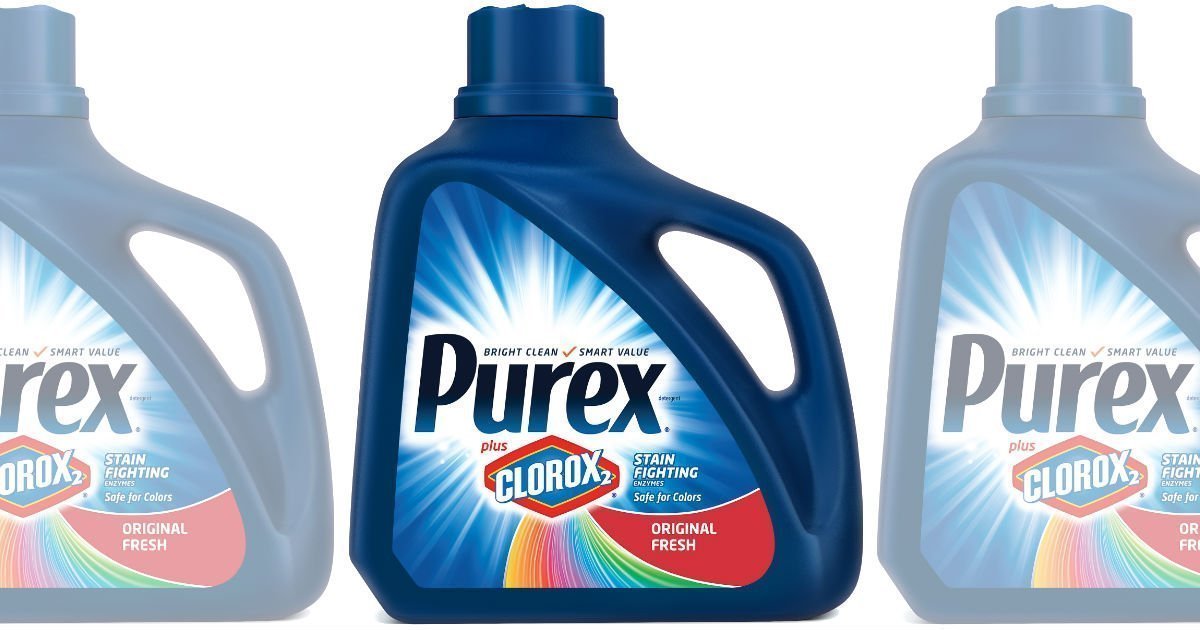 Detergente Purex Plus Clorox2 de 128 oz