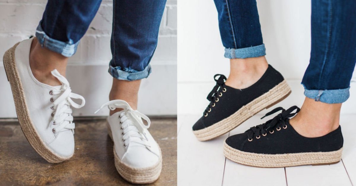 Espadrille Sneakers en GroopDealz