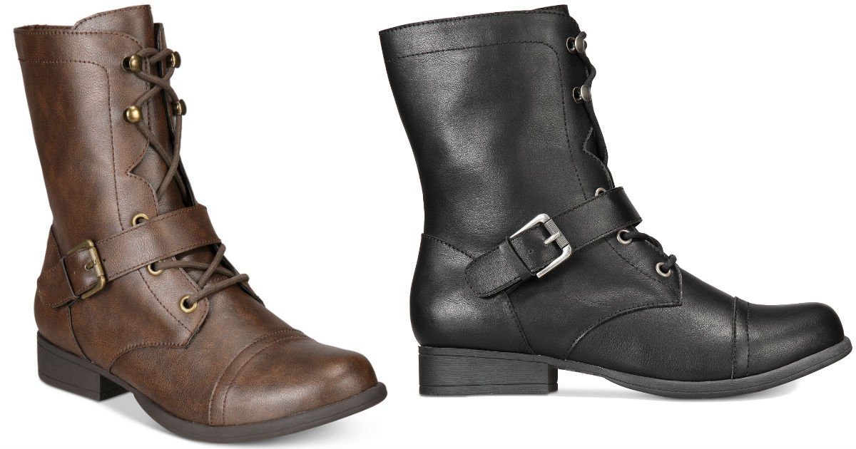 Botas American Rag Farahh Combat en Macy's
