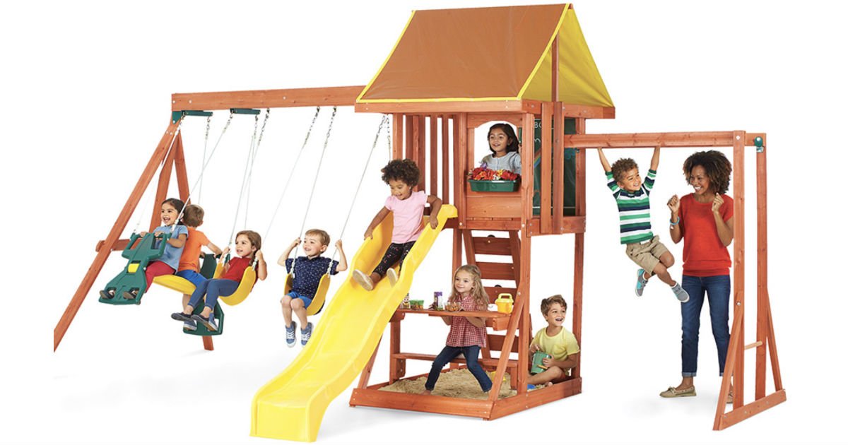 KidKraft Cedarbrook Wood Playset en Zulily