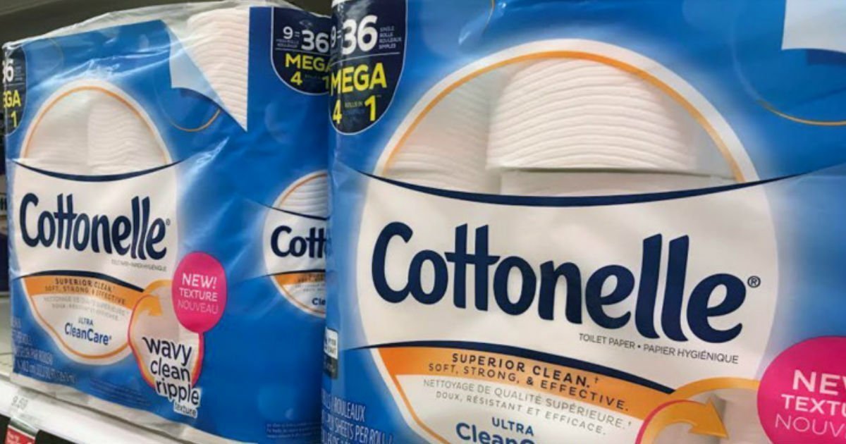 Papel Cottonelle de 9 Mega Rollos