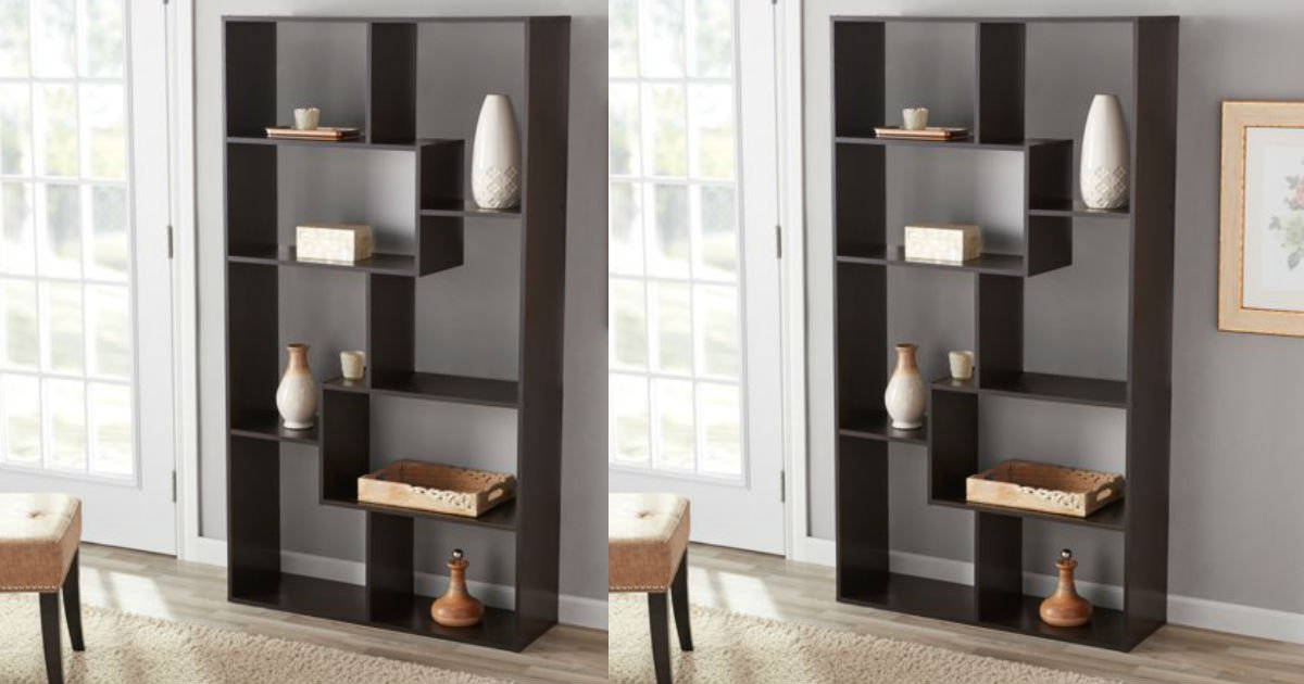 Set de 2 Mainstays Home 8-Shelf Bookcase en Walmart