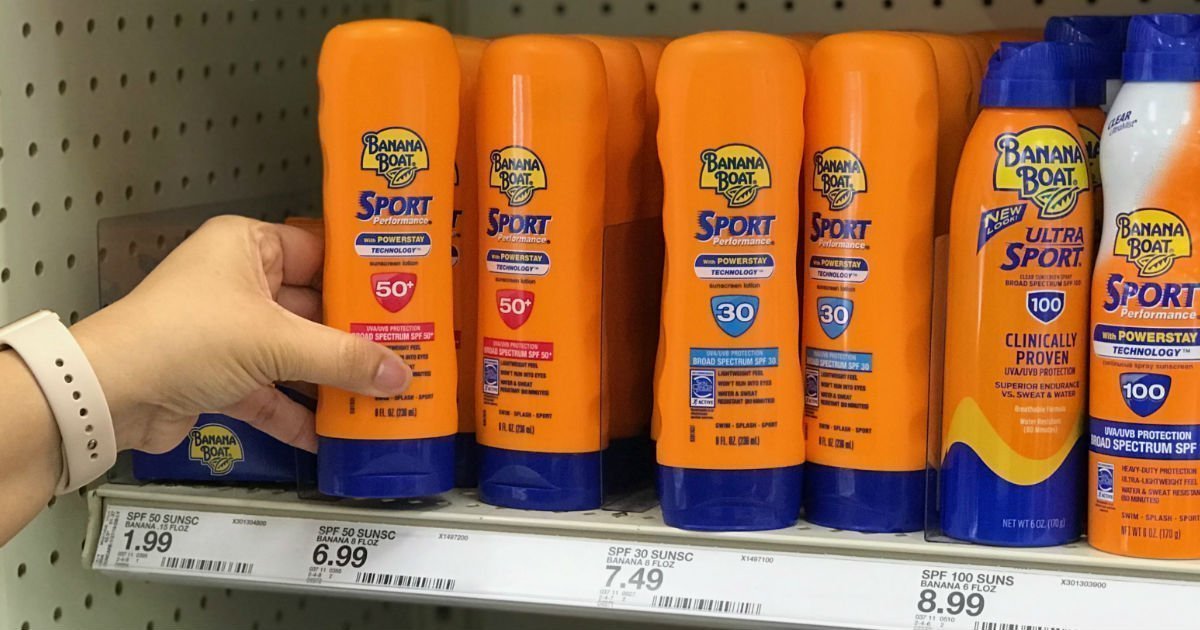 Banana Boat Sunscreen