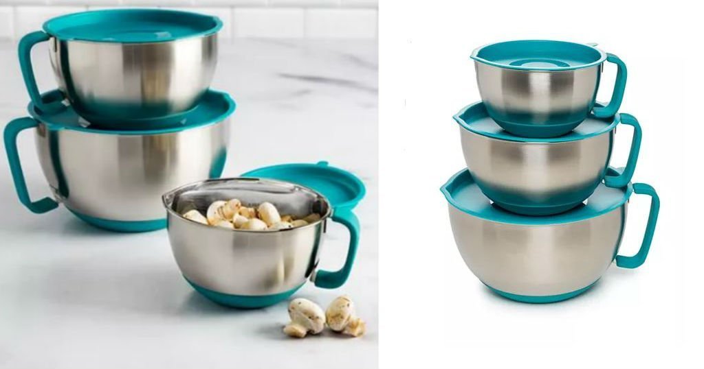 Goodful 6pc Stainless Steel Bowls Set a solo $28.83 (Reg. $71.99) en Macys