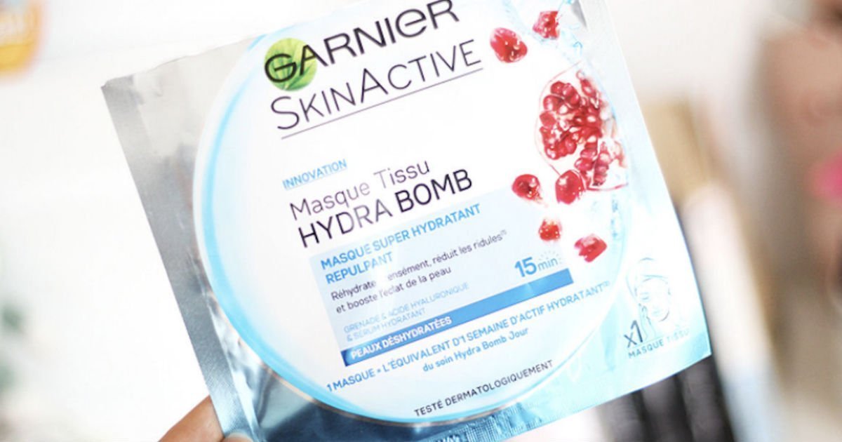 Muestra GRATIS de Garnier SkinActive Sheet Facial Mask