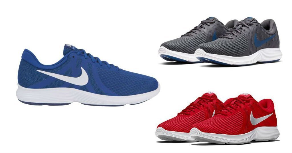 Nike Revolution 4 Mens Lace-up a solo $45 (Reg. $60) en JCPenney