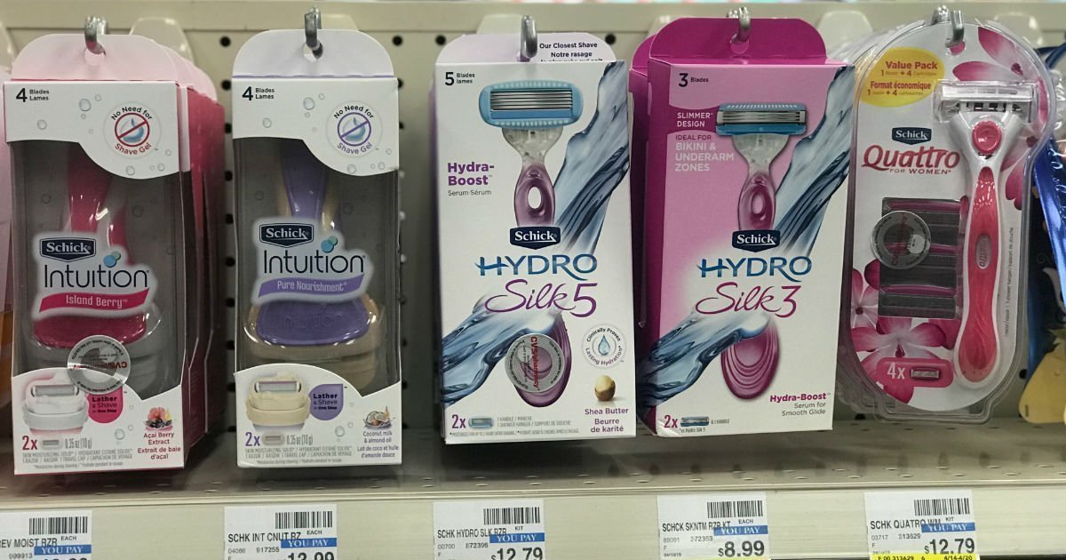 Rasuradoras Schick Hydro Silk en CVS