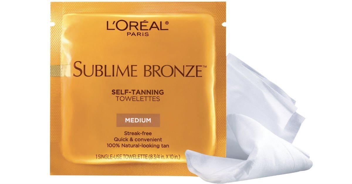 Toallitas de Bronceado L’Oréal Sublime Bronze