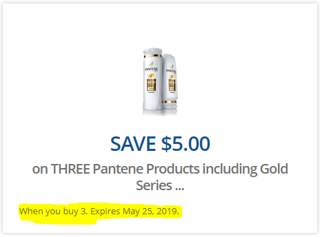 Pantene - Rite Aid App coupon