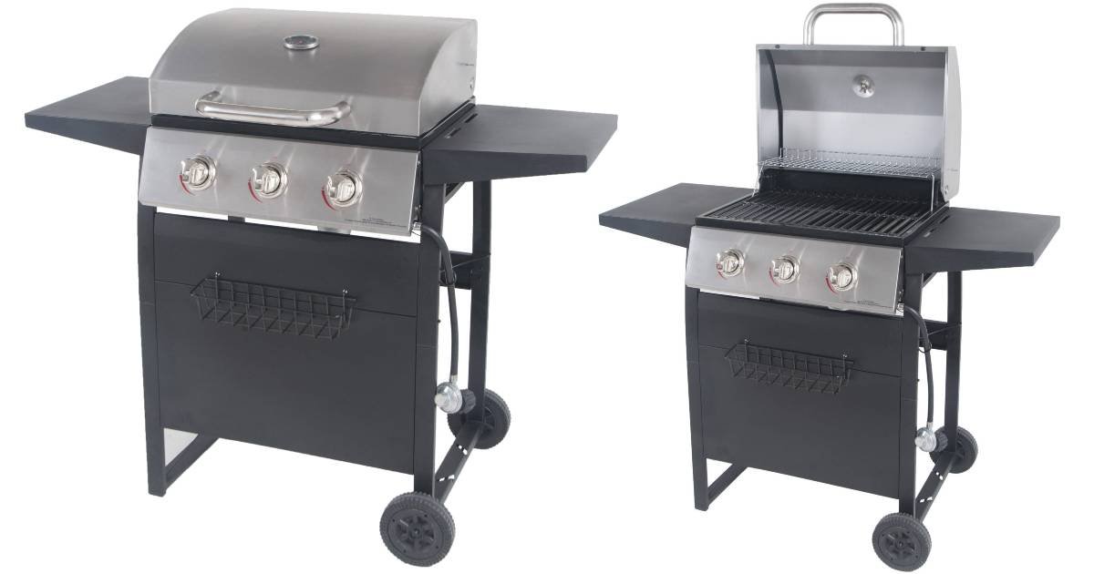 Grill de Gas RevoAce de 3 quemadores