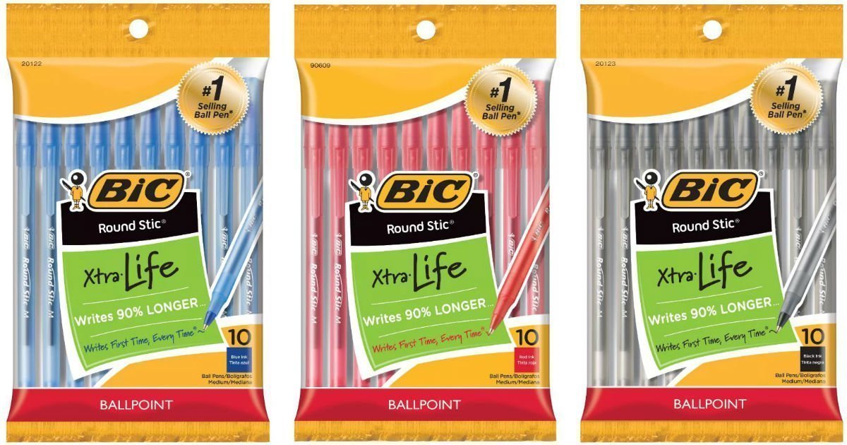 Boligrafos BIC Xtra-Life