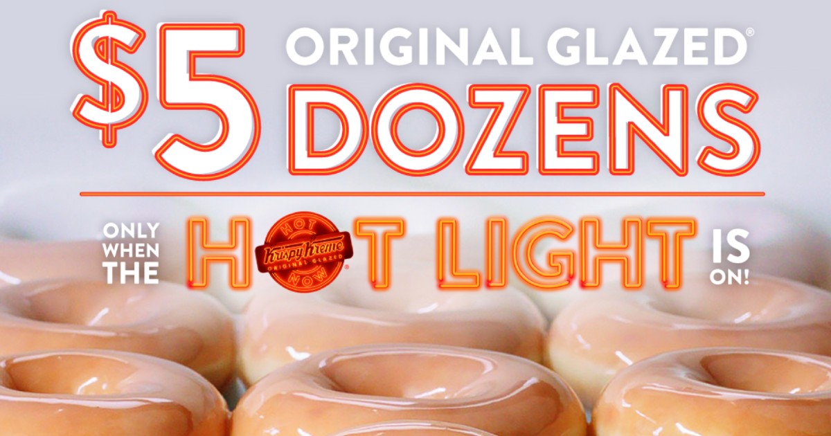 Docena de Donas Glaseadas de Krispy Krispy