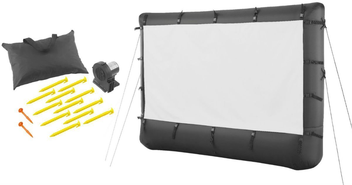 Pantalla de proyector inflable al aire libre