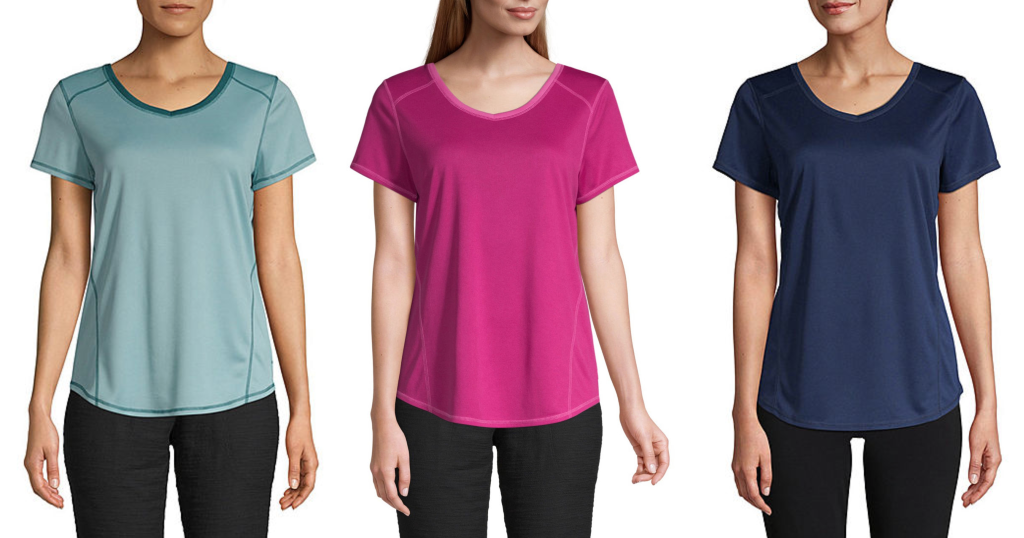 T-Shirt Johns Bay Active Quick Dry a solo $2.40 (Reg. $6) en JCPenney