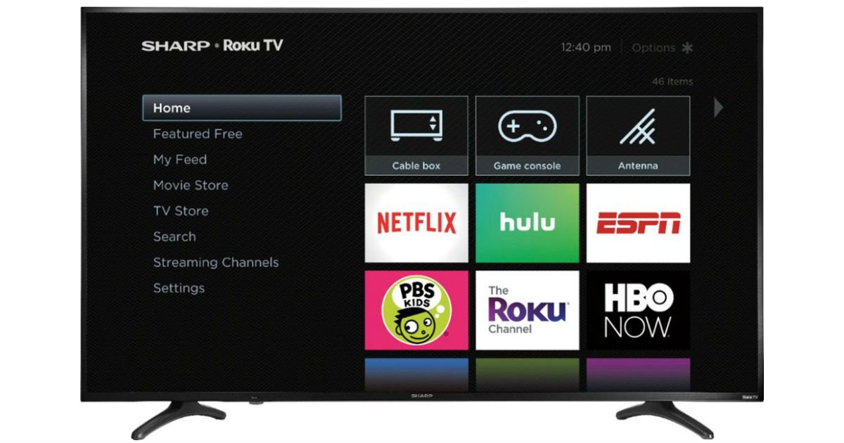 Televisor Sharp Roku TV 55 pulgadas