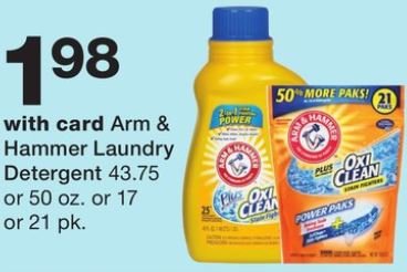 Arm & Hammer liquido o Paks - Walgreens 8-4-19