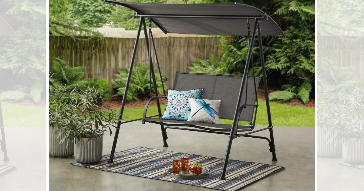 Columpio de patio Mainstays Canopy