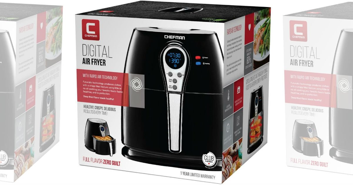 Freidora de Aire Digital CHEFMAN 2.5L