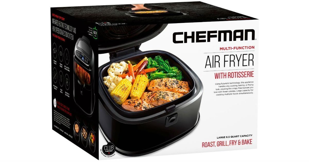 Freidora de Aire Digital CHEFMAN 6.5L
