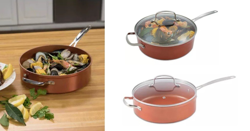 Sarten Nuwave 4Qt Duralon Non-Stick a solo $14.96 (Reg $60) en Macys