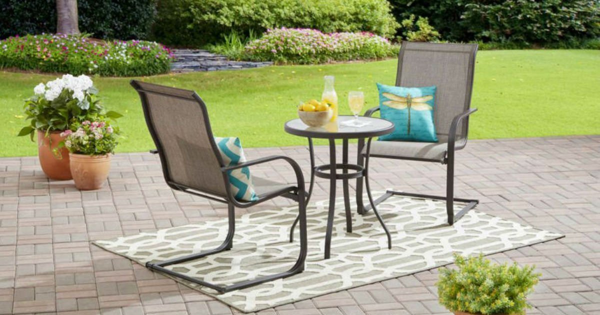 Set Bistro Mainstays de 3-Piezas