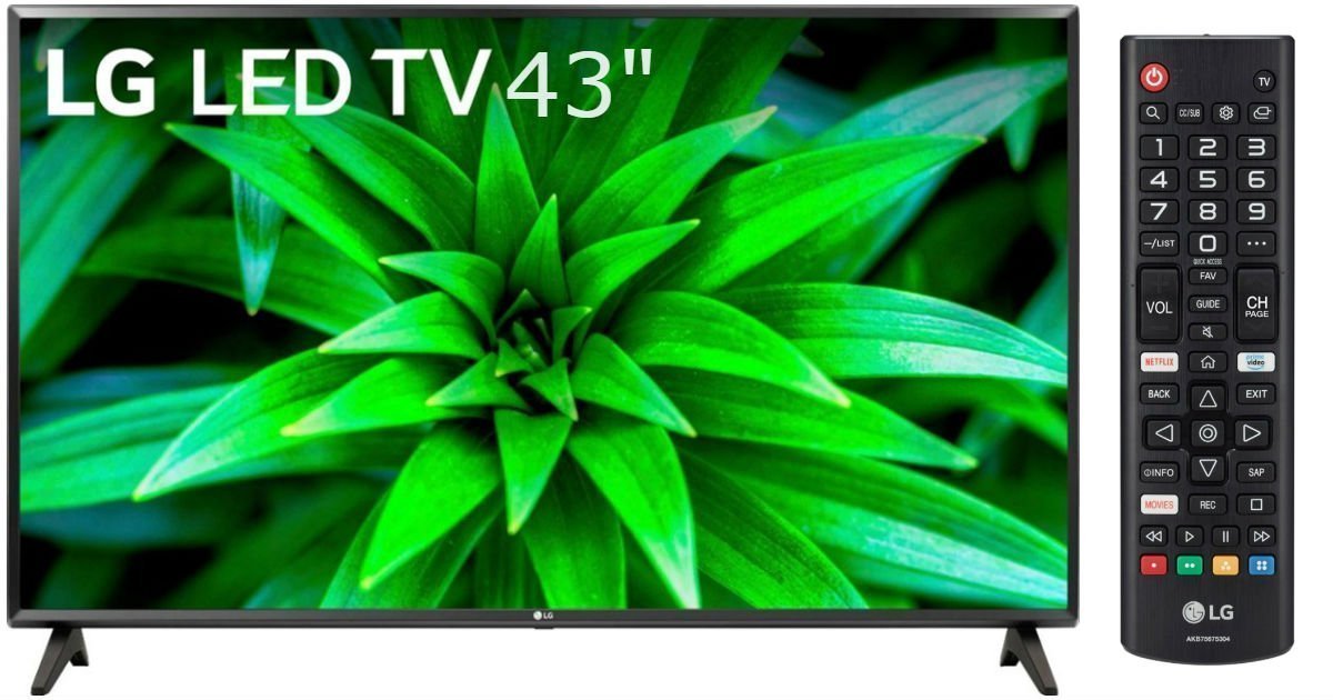Televisor LG de 43 pulgadas