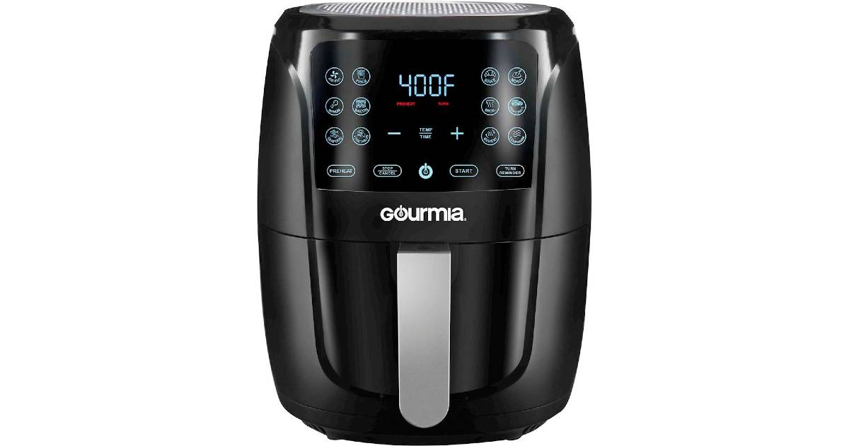 Freidora de Aire Digital Gourmia 6 Qt