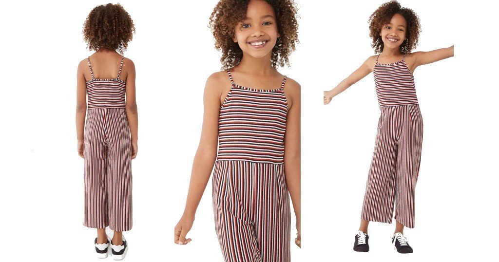 Girls Striped Jumpsuit a solo $5.07(Reg. $14.90)