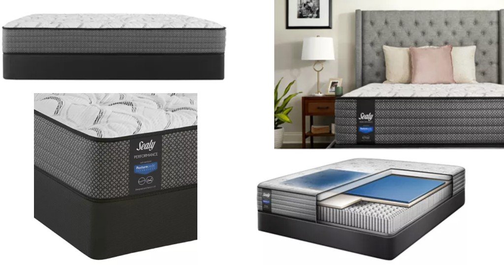 Mattress Set Sealy Posturepedic Lawson LTD 11.5" Cushion Firm (Queen) a $599.00 (Reg.$1,800) en Macys