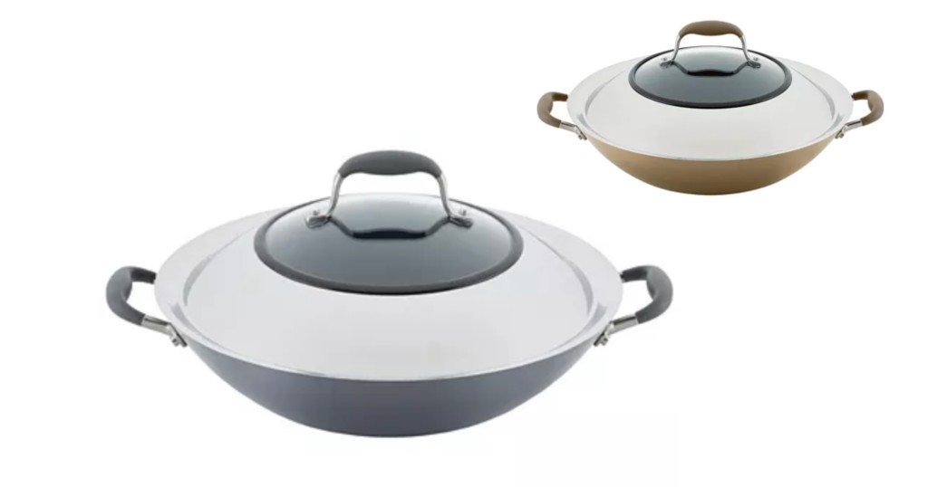 Anolon Advanced Home Hard Anodized 14in Nonstick Wok