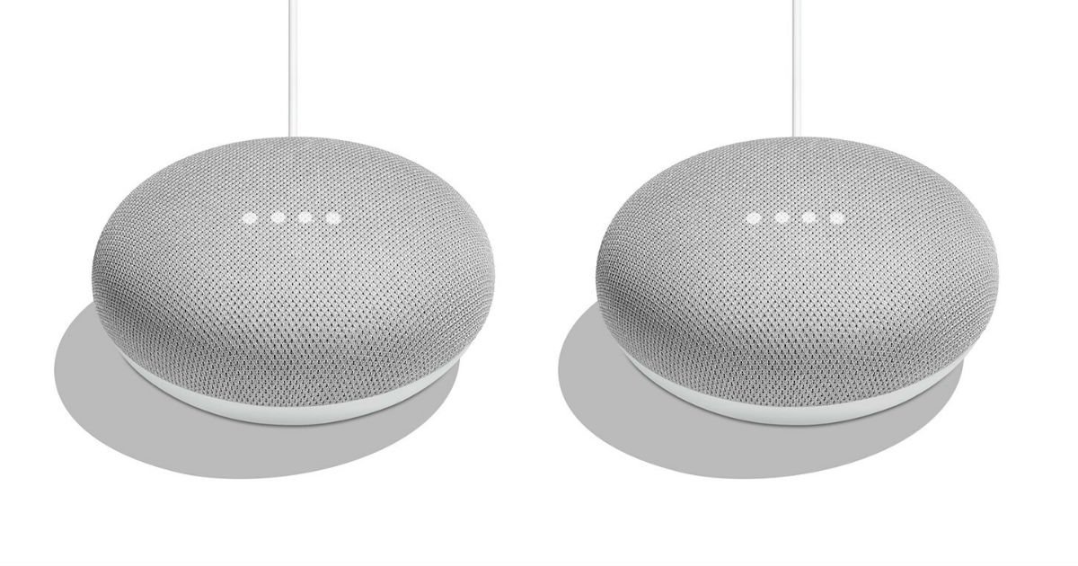 Google Home Mini 2-Pack